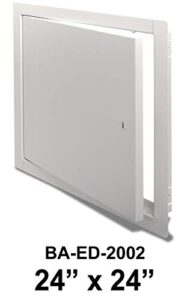 acudor 24 x 24 ed-2002 access door universal flush economy with flange