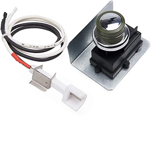 X Home 67847 Grill Igniter Kit for Weber Genesis 300 Series Gas Grill (2008-2010), 1819-51 Igniter Kit for Genesis E310 E320 with Side-Control, Ignition with Ceramic Collector Box, Easy to Install