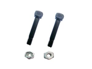 waitcook replacement auger motor shaft nut & bolt for most of ac pellet grill,as traeger/pit boss/z grills wood pellet grills,etc