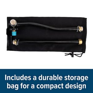 Camco 51096 Propane Distribution Post with Storage Bag, Black