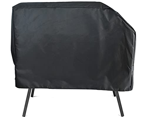 Mini Lustrous Grill Cover Fits for Blackstone 17inch 22inch Griddle with Hood and Stand, Perfect Take Along Griddle Accessories for Outdoor Cooking and Camping (Black)