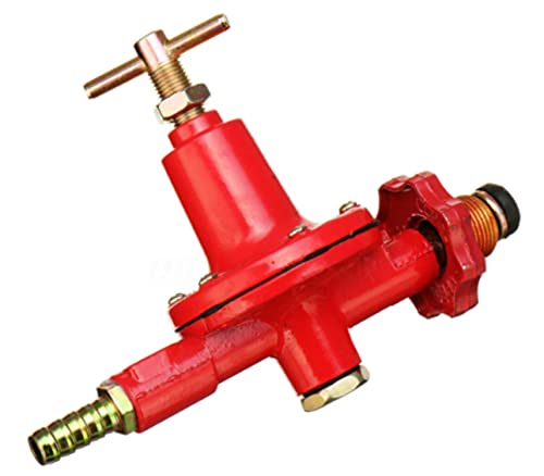 0-30PSI Adjustable High Pressure Propane Regulator Valve for Outdoor BBQ Burner Fryer Valve Campers Tank Regulator