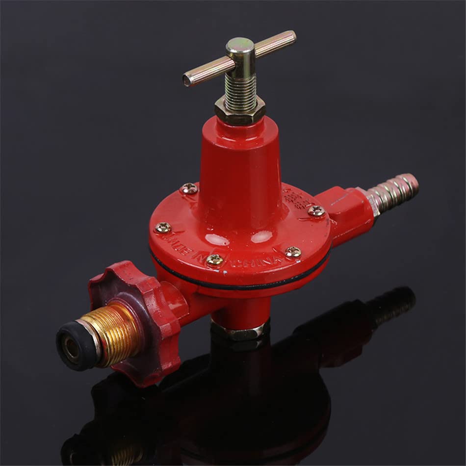 0-30PSI Adjustable High Pressure Propane Regulator Valve for Outdoor BBQ Burner Fryer Valve Campers Tank Regulator