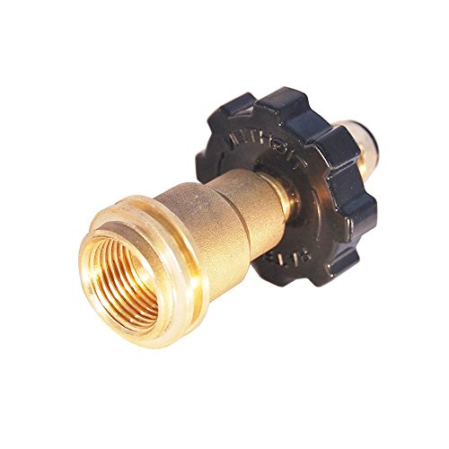 KIBOW Universal Propane Tank Adapter for Old P.O.L Style to New Style/100% Solid Brass CSA Certified