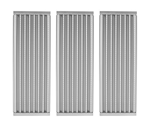 EasiBBQ 3-Pack Stainless Steel Emitter Plates for 2015 and Newer Char-Broil Commercial, Signature, Professional Series TRU-Infrared Gas Grills