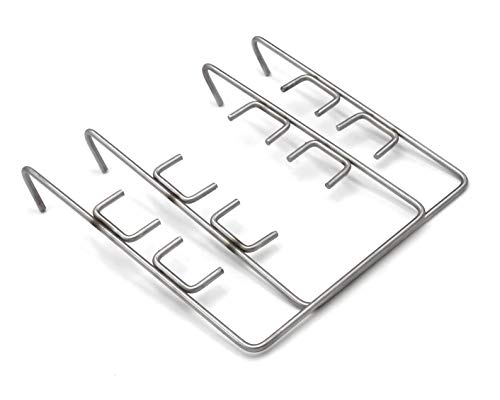 Htanch SZ3509 (1-Pack) 20.4 inches Stainless Steel Fire Grate Hanger and Ash Drip Pan for Chargriller 5050, Chargriller 5072, Chargriller 5650