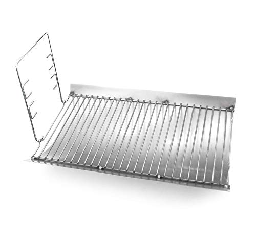 Htanch SZ3509 (1-Pack) 20.4 inches Stainless Steel Fire Grate Hanger and Ash Drip Pan for Chargriller 5050, Chargriller 5072, Chargriller 5650