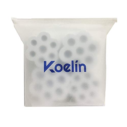 Koelin Cup Turner Foam - 4 Pieces Cup Turner Accessories fit 20 30 oz Tumbler for 1.05 inch PVC Pipe High Density Foam The Partner for Cup Spinner Machine 3/4 inch Wand
