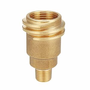 paddsun qcc1 1/4" male pipe thread propane gas fitting adapter connector