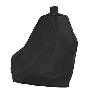 i cover smoker grill cover-sized for dyna-glo vertical offset smoker grill dgss1382vcs-d dgss1382vcs heavy duty waterproof canvas charcoal smoker cover, black