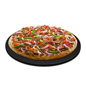 pizza stone bread baking stone 13 inch, round pizza plate, thermal shock resistant, durable and safe, pizza stone for oven for oven/bbq/air fryer