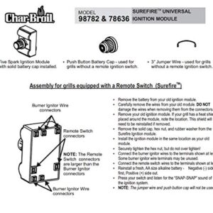 Char-Broil Electronic Ignition Module