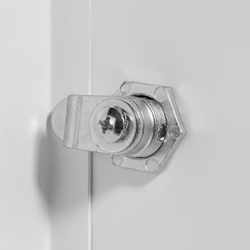 Premier 2002 Series Steel Access Door, 10 x 10 Flush Universal Mount, White (Keyed Cylinder Latch)