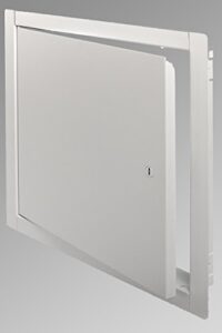 acudor ed-2002 flush access door 8" x 8", white