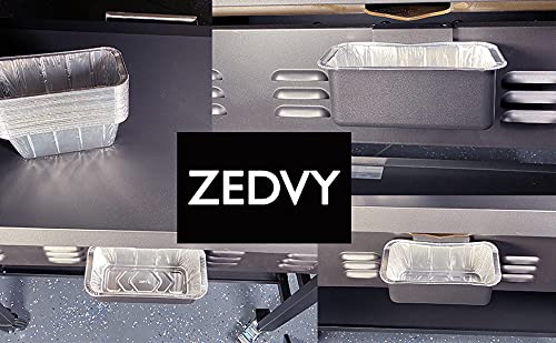 ZEDVY (30 Pack) Drip Pans Compatible with Blackstone Grills for 36 Inch l 30 Inch l 28 Inch l 22 Inch l 17 Inch Griddle l Rear Grease Cup Liners l Blackstone Griddle Accessories