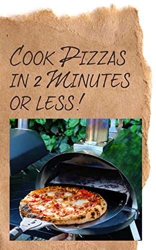 Pellethead PoBoy Wood Fired Pizza Oven, Portable for Outdoor Cooking, Includes Pizza Pack Oven Accessories Kit
