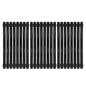 hongso 16 3/8" grill grates for dyna glo dgf510sbp, dgf510ssp, dgf510ssp-d, uniflame gbc1059wb, gbc1059we-c, cooking grid for backyard grill by12-084-029-98,other gas grill models,pca343