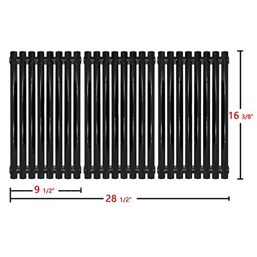 Hongso 16 3/8" Grill Grates for Dyna glo DGF510SBP, DGF510SSP, DGF510SSP-D, Uniflame GBC1059WB, GBC1059WE-C, Cooking Grid for Backyard Grill BY12-084-029-98,Other Gas Grill Models,PCA343