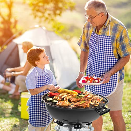 Sunoutife Charcoal Grills, 18.5” Portable BBQ Kettle Grill with Wheels for Outdoor Cooking Barbecue Camping