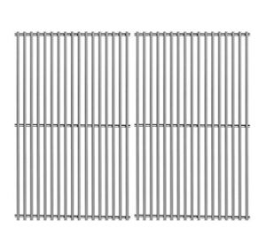 votenli s563sb (2-pack) 19 1/4" stainless steel cooking grid grates replacement for jenn-air 720-0336, 720-0163 nexgrill nexgrill 720-0163,720-0511, 720-0430, 720-0433