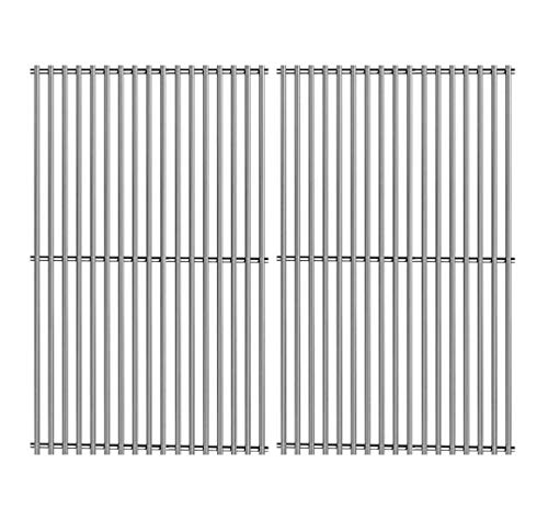 Votenli S563SB (2-Pack) 19 1/4" Stainless Steel Cooking Grid Grates Replacement for Jenn-Air 720-0336, 720-0163 Nexgrill Nexgrill 720-0163,720-0511, 720-0430, 720-0433