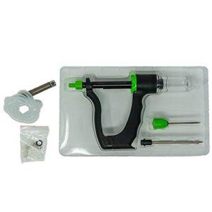 siphon injector bdi meat gun - injection syringe kit for barbecue grilling and cooking