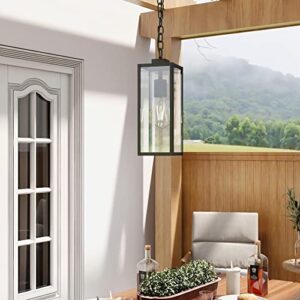 17'' h outdoor hanging lantern