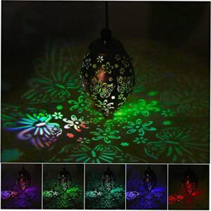 Illuminating Your Outdoors with Water Drop Solar Garden Lights - Decorative Hanging Lanterns Outdoor String Lights for Patios and Ambient Fairy Lights Offering a Warm Glow