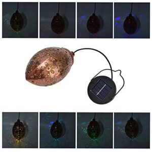 Illuminating Your Outdoors with Water Drop Solar Garden Lights - Decorative Hanging Lanterns Outdoor String Lights for Patios and Ambient Fairy Lights Offering a Warm Glow