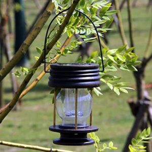 misppro 3 X Solar LED Outdoor Camping Lantern Emergency Lamp Fence Light Decor