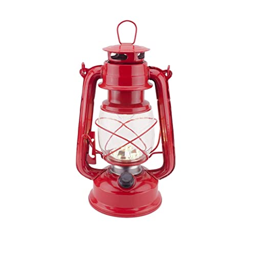 Chinese Lanterns Vintage LED Hurricane Lantern Battery Operated Lantern Metal Hanging Lantern with Dimmer Switch LED lamp for Indoor or Outdoor Usage for Festival