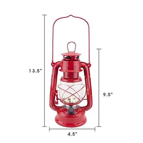 Chinese Lanterns Vintage LED Hurricane Lantern Battery Operated Lantern Metal Hanging Lantern with Dimmer Switch LED lamp for Indoor or Outdoor Usage for Festival