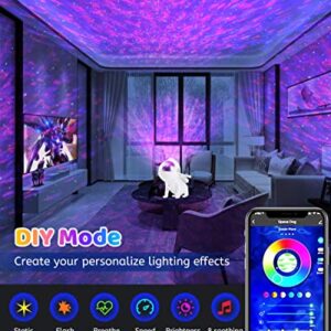 Xubialo Star Projector Space Dog,Galaxy Projector with 360°Adjustable Design,21 Color Modes,Bluetooth Music Speaker,8 White Noises,Astronaut Light Projector for Kids and Adults(White)