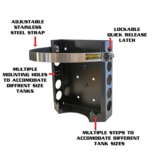 Propane Tank Bracket for 9" Diameter Cylinder