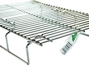 Green Mountain Grills GMG-6033 Collapsible Upper Rack for Jim Bowie & Peak Pellet Grill, Stainless Steel