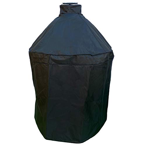 TUFFDURA Grill Cover for Big Green Egg, Kamado Joe and Char-Griller Akorn - Fade Resistant Waterproof Fabric