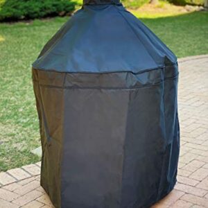 TUFFDURA Grill Cover for Big Green Egg, Kamado Joe and Char-Griller Akorn - Fade Resistant Waterproof Fabric