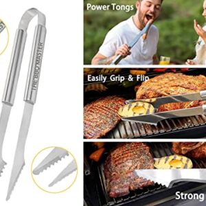 Valentines Day Gifts for Husband Personalized Unique Valentines Day Gifts for Him Husband, Grilling Men V Day Gift from Wife Stainless Steel BBQ Tool Gift for Husband Birthday Anversary Heavy Duty Set