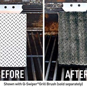 Proud Grill Company Q-Swiper Grill Cleaning Wipes - 40 Count. Bristle Free and Wire Free Grill Cleaner. Use with Q-Swiper Grill Brush (Sold Separately)