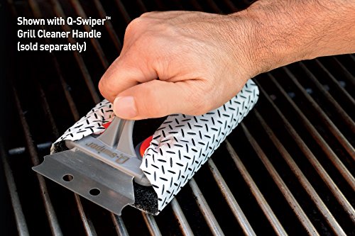 Proud Grill Company Q-Swiper Grill Cleaning Wipes - 40 Count. Bristle Free and Wire Free Grill Cleaner. Use with Q-Swiper Grill Brush (Sold Separately)