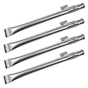 bbq-element stainless steel grill burner tubes replacement for nexgrill 720-0830h, 720-0783e, 720-0864, gas grill pipe burners for kenmore, kitchen aid, nexgrill 720-0830a gas grill.(4 pack)