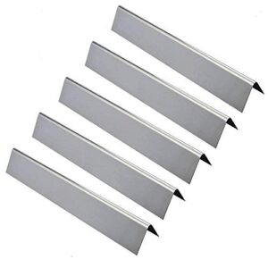 gassaf 17.5" set of 5 stainless steel flavorizer bars replacement for weber genesis 300,e310,s310,e330,ep310,ep320,ep330,s310,s330 series grill(17.5" x 2.25" x 2.375")