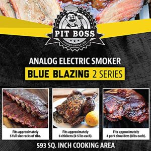 PIT BOSS 77220 2.2 Analog Smoker, 2 Series, Blue