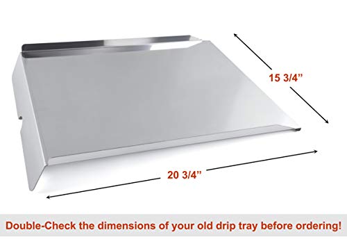 Drip Pan Heat Baffle Replacement for Traeger Pellet Smoker Grill, BAC-012