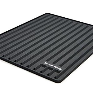 Broil King 60009 Silicone Side Shelf Mat , Black