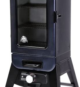 Pit Boss Grills PBV3A1 Electric Smoker, Blue Hammertone