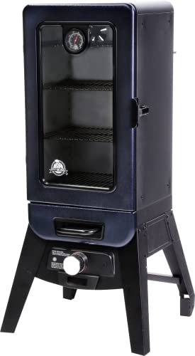 Pit Boss Grills PBV3A1 Electric Smoker, Blue Hammertone