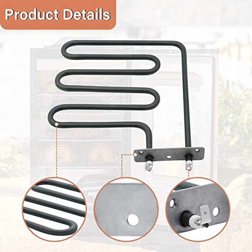 1200 Watts Electric Smoker Heating Element Compatible with Masterbuilt 40" Digital Electric Smoker, Replacement Part NO. 9907120027 for Model: 20070613,20072612,20075615,MB20072618, etc.