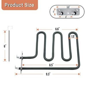 1200 Watts Electric Smoker Heating Element Compatible with Masterbuilt 40" Digital Electric Smoker, Replacement Part NO. 9907120027 for Model: 20070613,20072612,20075615,MB20072618, etc.