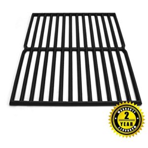 Hongso 7522 7521 15" Cast Iron Grill Grates Replacement for Weber Genesis Silver A, Spirit 500, Spirit E-210, Spirit S-210 Gas Grill (with Side-Mounted Control Panels), 7523, 65904, 65905, PCG522